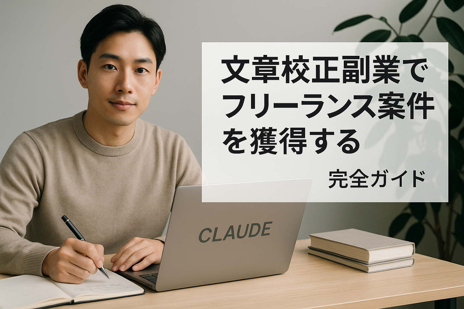 Claude文章校正副業でフリーランス案件を獲得する - 完全ガイド