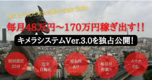 ○○システム　毎月48万～170万円稼ぎだす