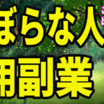 ずぼらな人専用副業とは？
